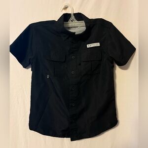 Realtree Black Kids Button Down Shirt